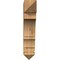 Ekena Millwork Balboa Arts & Crafts Smooth Bracket, Western Red Cedar, 5 1/2"W x 24"D x 28"H BKT06X24X28BOA03SWR - alternate 3